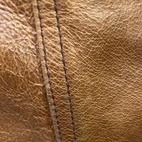 Gap Caramel Cow Leather Jacket - Picture 7 of 7